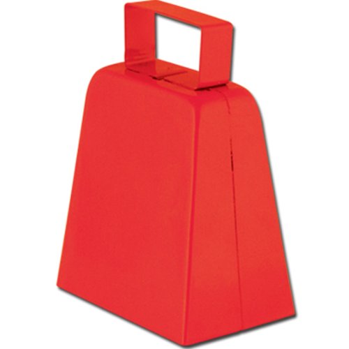 0034689128403 - COWBELLS (RED) PARTY ACCESSORY (1 COUNT)