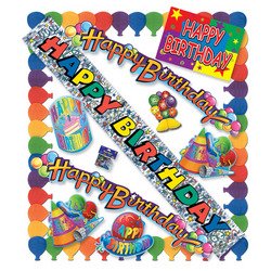 0034689141471 - HAPPY BIRTHDAY PARTY KIT PARTY ACCESSORY (1 COUNT) (11/PKG)
