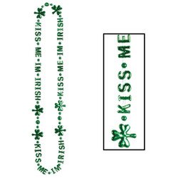 0034689305958 - KISS ME I'M IRISH BEADS-OF-EXPRESSION PARTY ACCESSORY (1 COUNT) (1/CARD)