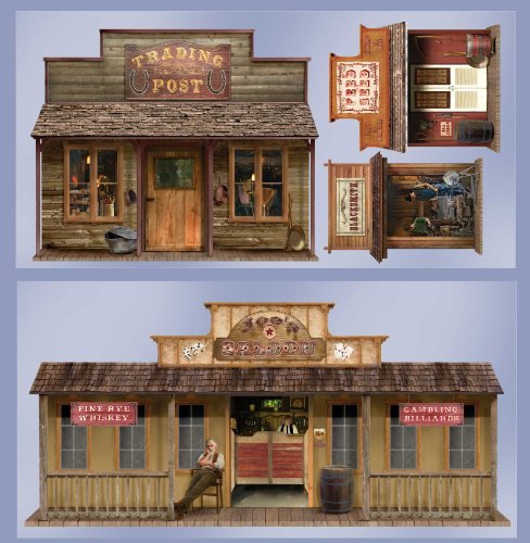 0034689520382 - BEISTLE COMPANY - 5' WILD WEST TOWN PROPS WALL ADD-ONS