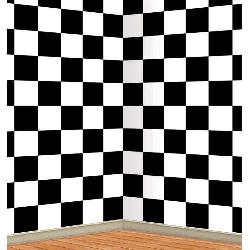 0034689520894 - CHECKERED BACKDROP PARTY ACCESSORY (1 COUNT) (1/PKG)