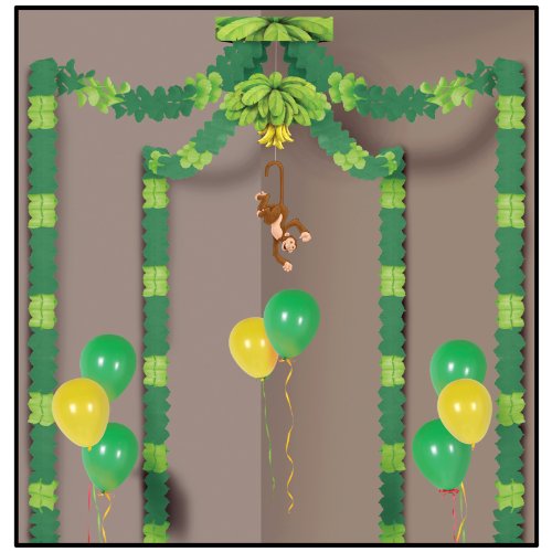 0034689544326 - BEISTLE 54432 JUNGLE MONKEY PARTY CANOPY