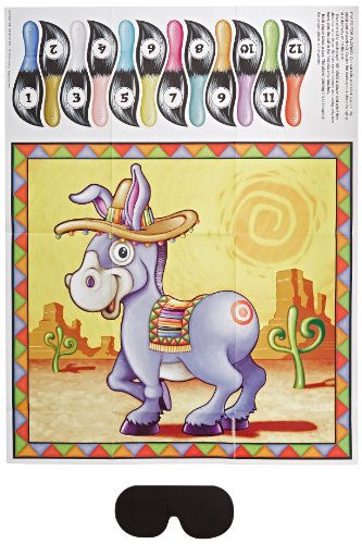 0034689602125 - DONKEY GAME (MASK & 12 TAILS INCLUDED) PARTY ACCESSORY (1 COUNT) (1/PKG)