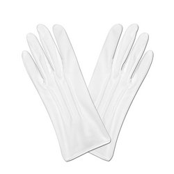 0034689607274 - DELUXE THEATRICAL GLOVES (WHITE) PARTY ACCESSORY (1 COUNT) (1 PAIR/PKG)