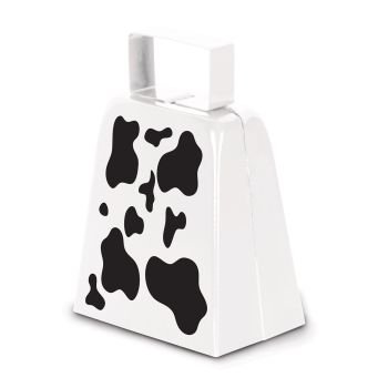 0034689609469 - BEISTLE 60946 COW PRINT COWBELL, 4-INCH