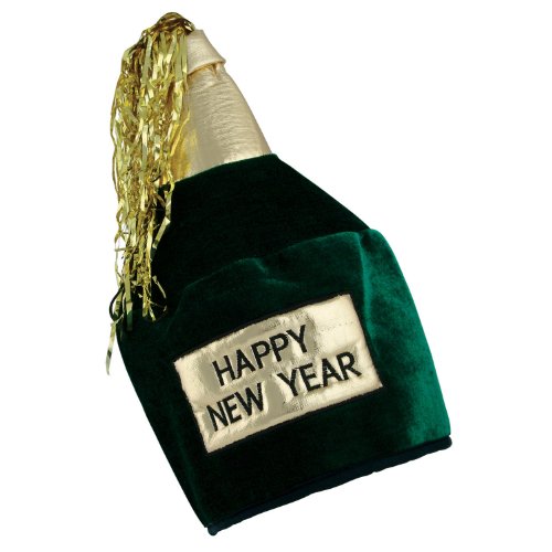 0034689807025 - HNY BOTTLE HEAD HAT PARTY ACCESSORY (1 COUNT) (1/PKG)