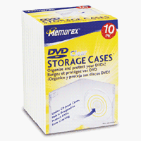 0034707019867 - MEMOREX 3202-1986 CLEAR DVD CASES