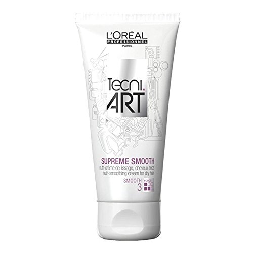 3474630614239 - L'OREAL TECNI ART HAIR MIX SUPREME SMOOTH FORCE 3 NUTRI-SMOOTHING CREAM 200ML(6.7OZ) MADE IN SPAIN