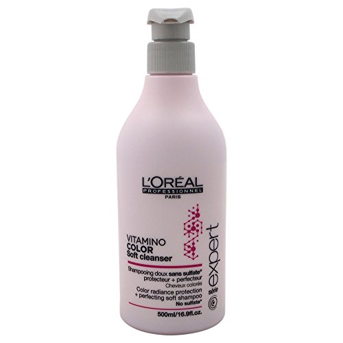 3474630715011 - L'OREAL PROFESSIONAL VITAMINO COLOR SOFT CLEANSER SHAMPOO FOR UNISEX, 16.9 OUNCE