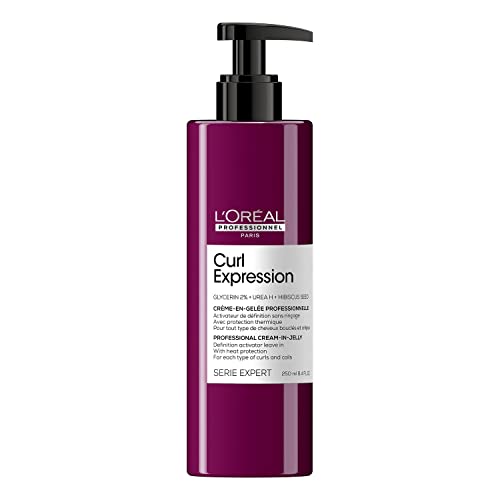 3474637069155 - LORÉAL PROFESSIONNEL CURL EXPRESSION DEFINITION ACTIVATOR | FOR CURLY AND COILY HAIR | DEFINES CURLS AND COILS | SILICONE AND PARABEN FREE | 8.45 FL. OZ.