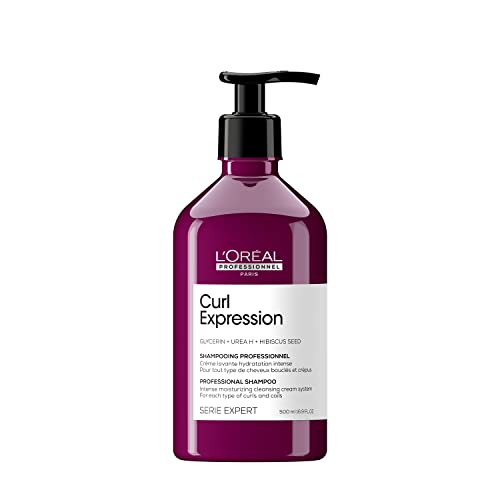 3474637076511 - LORÉAL PROFESSIONNEL CURL EXPRESSION MOISTURIZING SHAMPOO | HYDRATES & DETANGLES | FOR CURLY & COILY HAIR TYPES | SULFATE & PARABEN FREE | 16.907 FL. OZ.