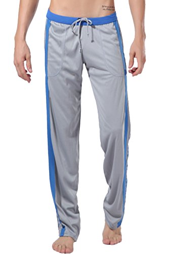 3481070779107 - MENS LOOSE CASUAL PANT LOW WAIST TROUSER SPORT COTTON SLEEP PANT WITH DRAWSTRING