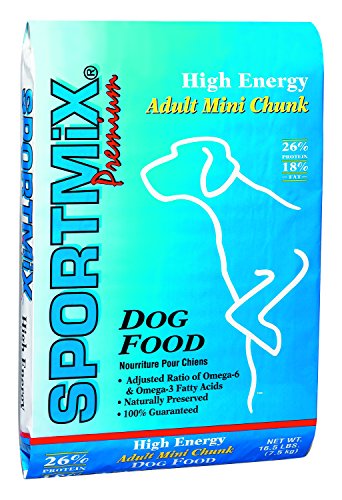 0034846700442 - SPORTMIX HIGH ENERGY ADULT MINI CHUNK DOG FOOD, 16.5-POUND BAG