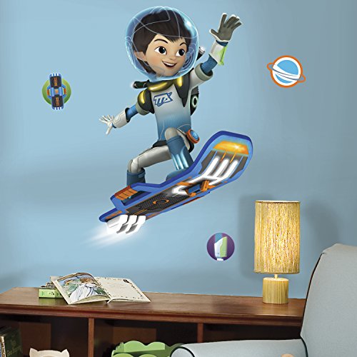 0034878030517 - ROOMMATES RMK3021GM MILES FROM TOMORROWLAND PEEL & STICK GIANT WALL DECALS, 33 X 30