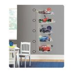 0034878119267 - CARS 2 LIGHTNING MCQUEEN PEEL AND STICK GROWTH CHART DECAL