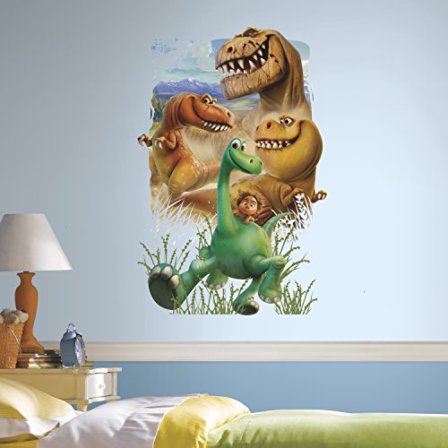 0034878167169 - ROOMMATES RMK3125TB THE GOOD DINOSAUR GANG PEEL AND STICK GIANT WALL DECALS, 22.5 X 34.3