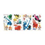 0034878391779 - BOB THE BUILDER PEEL AND STICK WALL STICKER