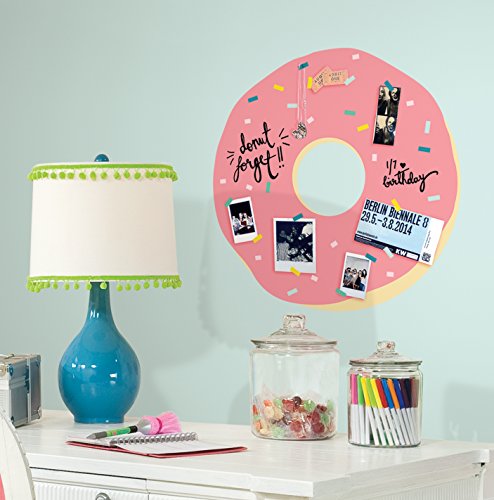 0034878809083 - ROOMMATES RMK2794GM DOUGHNUT WITH SPRINKLES PEEL AND STICK GIANT WALL DECALS