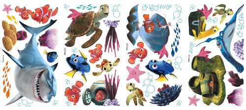 0034878826998 - ROOMMATES RMK2059SCS FINDING NEMO PEEL AND STICK WALL DECALS