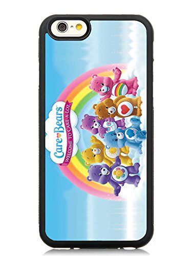 3493344345307 - IPHONE 6S TPU CASE, CARE BEARS 1 BLACK RUBBER CASE FOR IPHONE 6S(4.7IN),6 CASE,6S COVER