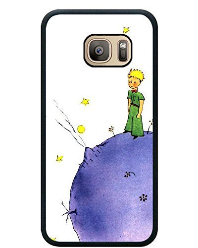 3493344764450 - S7 TPU PROTECTIVE CASE WITH LITTLE PRINCE LOVELY BLACK FOR SAMSUNG GALAXY S7 BLACK TPU COVER