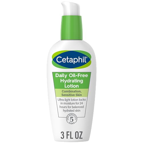3499320009263 - CETAPHIL DAILY HYDRATING LOTION FOR FACE, WITH HYALURONIC ACID, 3 FL OZ, LASTING 24 HR HYDRATION, FOR COMBINATION SKIN, NO ADDED FRAGRANCE, NON-COMEDOGENIC