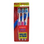 0035000555359 - EXTRA CLEAN MEDIUM FULL HEAD TOOTHBRUSH 3 PACK 18 TOOTHBRUSHES TOTAL 3 TOOTHBRUSHES