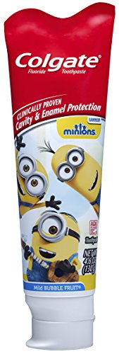 0035000782946 - COLGATE KIDS MINIONS TOOTHPASTE, 4.6 OUNCE