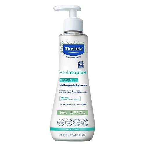 3504105039899 - MUSTELA STELATOPIA+ - LIPID-REPLENISHING CREAM - WITH NATURAL SUNFLOWER OIL AND PREBIOTIC - ECZEMA-PRONE SKIN - FRAGRANCE FREE - FOR THE WHOLE FAMILY - 10.14 FL. OZ.