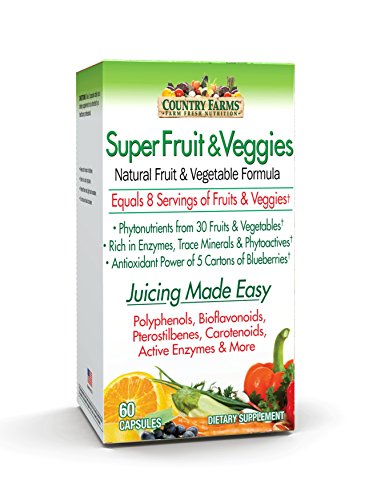 0035046090685 - COUNTRY FARMS SUPER VEGGIE & FRUITS, 60 EA
