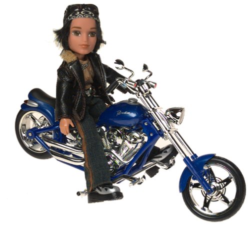 0035051264620 - BRATZ: MOTORCYCLE STYLE VEHICLE WITH CADE DOLL