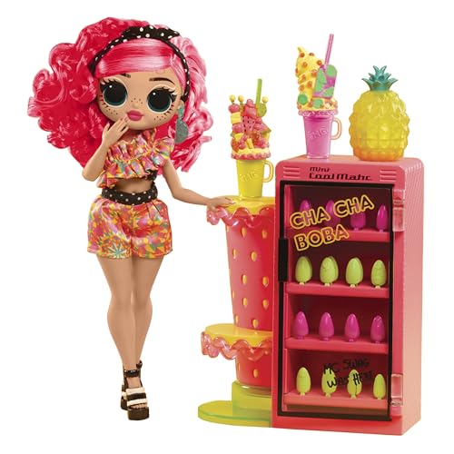0035051503842 - LOL SURPRISE OMG SWEET NAILS – PINKY POPS FRUIT SHOP WITH 15 SURPRISES, INCLUDING REAL NAIL POLISH, PRESS ON NAILS, STICKER SHEETS, GLITTER, 1 FASHION DOLL, AND MORE! – GREAT GIFT FOR KIDS AGES 4+
