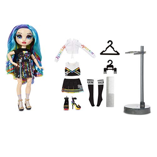 0035051572138 - RAINBOW HIGH AMAYA RAINE – RAINBOW FASHION DOLL WITH 2 COMPLETE MIX & MATCH OUTFITS AND ACCESSORIES, TOYS FOR KIDS 6-12 YEARS OLD