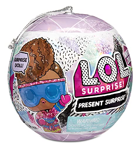 0035051576594 - LOL SURPRISE WINTER CHILL DOLLS WITH 8 SURPRISES INCLUDING COLLECTIBLE DOLL WITH WINTER FASHION OUTFITS, ACCESSORIES, HOLIDAY ORNAMENT BALL - GIFT FOR KIDS, TOYS FOR GIRLS BOYS AGES 4 5 6 7+ YEARS