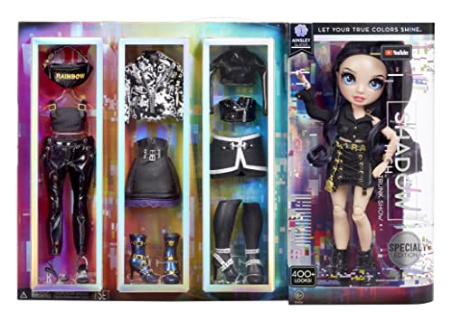 0035051577560 - RAINBOW HIGH SHADOW HIGH SPECIAL EDITION AINSLEY FASHION DOLLS PLAYSET INCLUDES DESIGNER OUTFITS OR 400+ STYLISH LOOKS. GREAT GIFT FOR KIDS 6-12 YEARS OLD AND COLLECTORS, MULTICOLOR