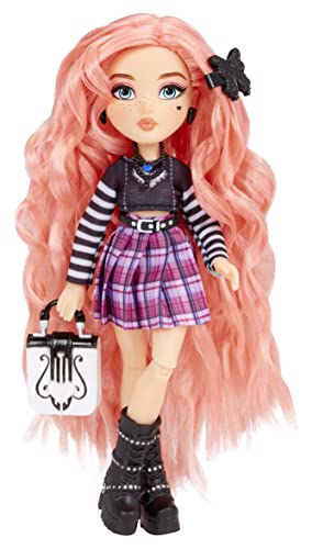 0035051586760 - MGA’S DREAM ELLA EXTRA ICONIC MINI DOLL - ARIA, 6 MINI FASHION DOLL WITH 8+ E-GIRL MINI INSPIRED TRENDY FASHION PIECES, LONG PINK HAIR AND HEART PAINTED CHEEK, GREAT GIFT, TOY FOR KIDS AGES 5+