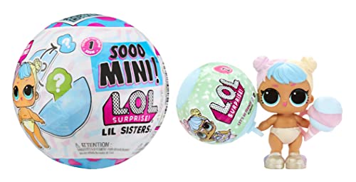 0035051588436 - SOOO MINI! LOL SURPRISE LIL SISTERS- WITH COLLECTIBLE LIL SISTER DOLL, 5 SURPRISES, MINI LOL SURPRISE BALL, LIMITED EDITION DOLLS- GREAT GIFT FOR GIRLS AGE 4+
