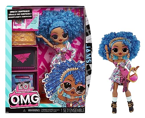 0035051591542 - LOL SURPRISE OMG JAMS FASHION DOLL WITH MULTIPLE SURPRISES AND FABULOUS ACCESSORIES – GREAT GIFT FOR KIDS AGES 4+