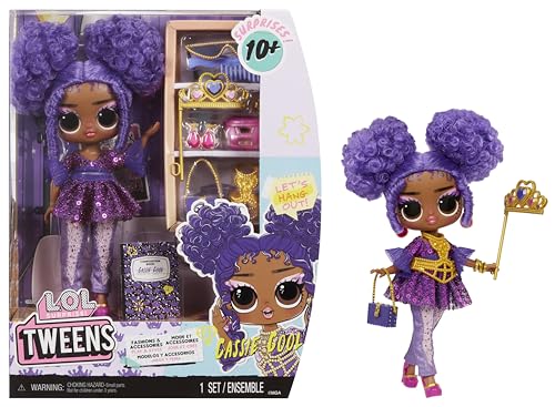 0035051591672 - LOL SURPRISE TWEENS FASHION DOLL CASSIE COOL WITH 10+ SURPRISES – GREAT GIFT FOR KIDS AGES 4+