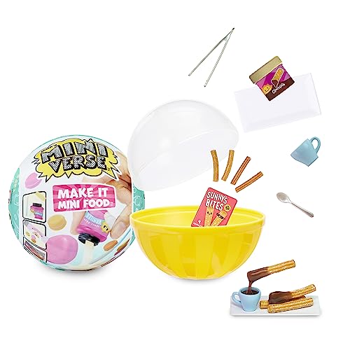 0035051591818 - MGAS MINIVERSE MAKE IT MINI FOOD CAFE SERIES 2 MINI COLLECTIBLES, MYSTERY BLIND PACKAGING, DIY, RESIN PLAY, REPLICA FOOD, NOT EDIBLE, COLLECTORS, 8+