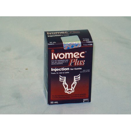 0350604673026 - WORMER IVOMEC INJECTABLE PLUS 50 ML