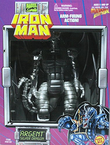 0035112461333 - ARGENT SILVER DRAGON FROM IRON MAN MARVEL ACTION HOUR