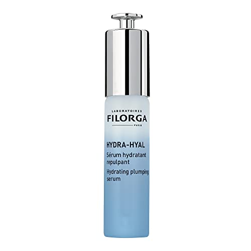 3540550000183 - FILORGA HYDRA-HYAL INTENSIVE HYDRATING & PLUMPING FACE SERUM TREATMENT, CONCENTRATED WITH FIVE TYPES OF NATURAL HYALURONIC ACID FOR ANTI AGING SKIN BRIGHTENING AND MOISTURIZING, 1 FL OZ
