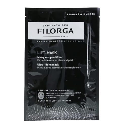 3540550009568 - FILORGA LIFT MASK SHEET MASK, ANTI-AGING MASK FOR LIFTED & PLUMPED SKIN, INFUSED WITH HYALURONIC ACID, COLLAGEN, & ANTIOXIDANT POLYPHENOLS FOR INTENSIVE SKIN LIFTING RESULTS, 67 OZ