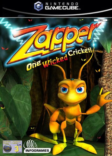 3546430103548 - ZAPPER ONE WICKED CRICKET INSTRUCTION BOOKLET MANUAL ONLY NINTENDO GAMECUBE - NO GAME -