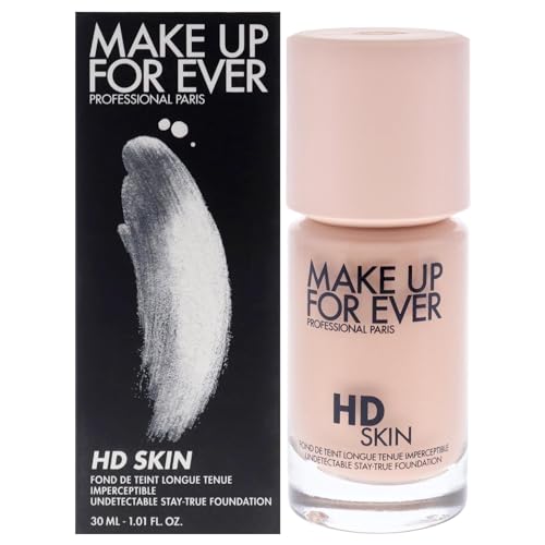 3548752185219 - HD SKIN UNDETECTABLE LONGWEAR FOUNDATION - 1R12 BY MAKE UP FOR EVER FOR WOMEN - 1 OZ FOUNDATION