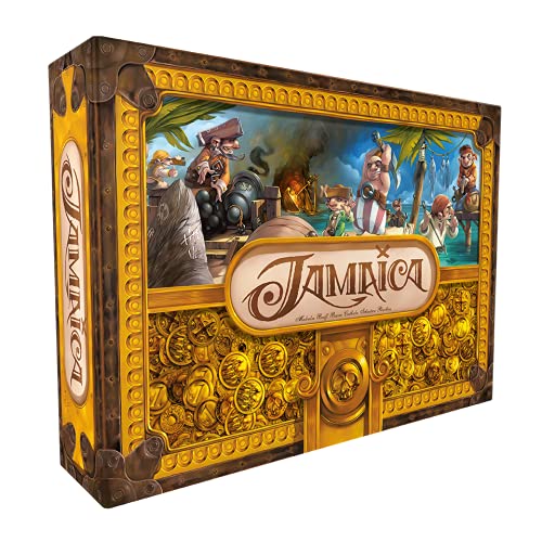 3558380088257 - JAMAICA | STRATEGY GAME | FAMILY GAME FOR TEENS AND ADULTS |AGES 8+ | FOR 2 TO 6 PLAYERS | AVERAGE PLAYTIME 30 - 60 MINUTES | MADE BY SPACE COWBOYS