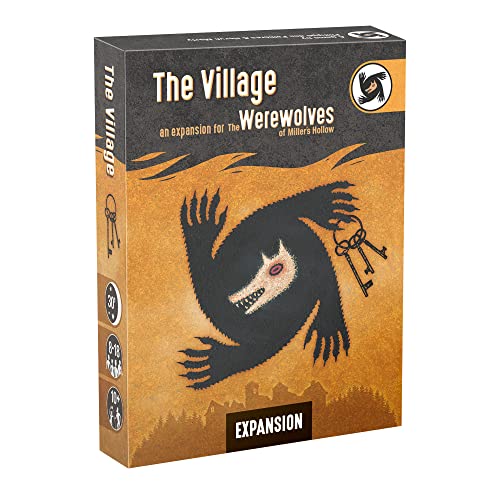 3558380091721 - ZYGOMATIC THE WEREWOLVES OF MILLERS HOLLOW VILLAGE EXPANSION | PARTY GAME | BLUFFING & DEDUCTION STRATEGY GAME FOR KIDS AND ADULTS | AGES 10+ | 8-18 PLAYERS | AVG. PLAYTIME 30 MINUTES | MADE