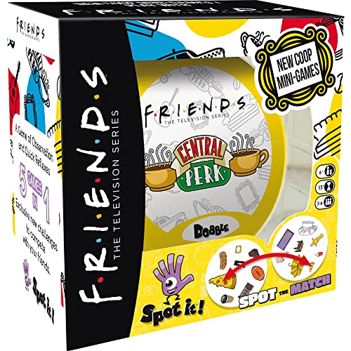3558380096207 - ZYGOMATIC SPOT IT! FRIENDS CARD GAME | MATCHING GAME | FUN KIDS GAME FOR FAMILY GAME NIGHT | TRAVEL GAME FOR KIDS | GREAT GIFT FOR KIDS | AGES 6+ | 2-8 PLAYERS | AVG. PLAYTIME 15 MINS | MADE