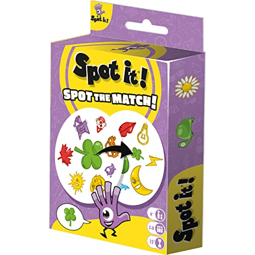 3558380097044 - ZYGOMATIC SPOT IT! CLASSIC CARD GAME (POCKET EDITION) | MATCHING GAME | FUN KIDS GAME FOR FAMILY GAME NIGHT | TRAVEL GAME | GREAT KIDS GIFT | AGES 6+ | 2-8 PLAYERS | AVG. PLAYTIME 15 MINS | MADE